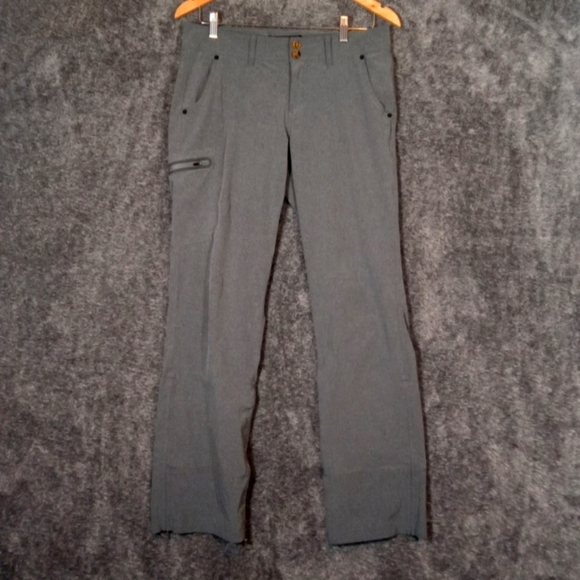 Gramicci Gray Hiking Outdoor Gorpcore Office Womens Pants Size 6 - Picture 2 of 9